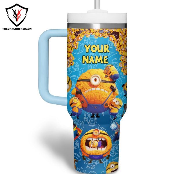 Personalized Despicable Me 4 Tumbler With Handle And Straw