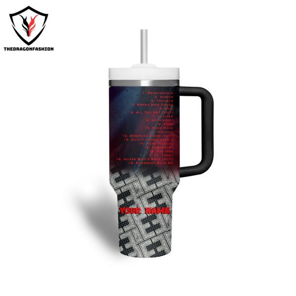 Personalized Eminem Houdini Tumbler With Handle And Straw