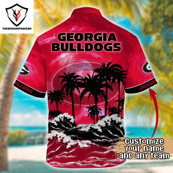 Personalized Georgia Bulldogs Summer Hawaiian Shirt