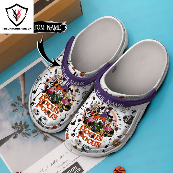 Personalized Its Just A Bunch Of Hocus Pocus Crocs Shoes