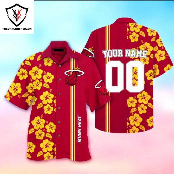 Personalized Miami Heat Summer Hawaiian Shirt