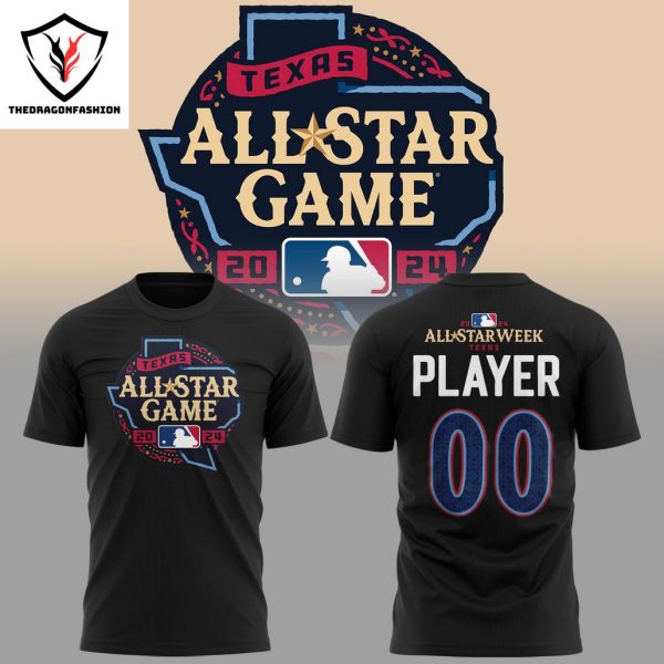 Personalized MLB Texas All Star Game 2024 3D T-Shirt