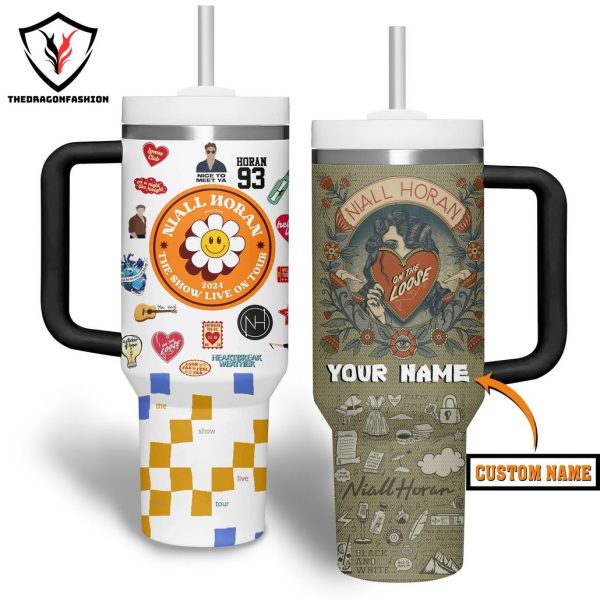 Personalized Niall Horan 2024 The Show Live On Tour Tumbler With Handle And Straw