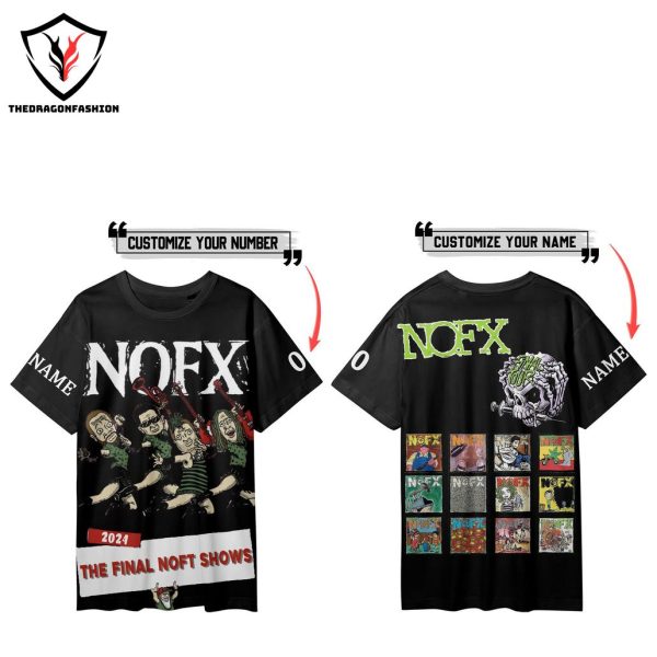 Personalized NOFX 2024 The Final Nofx Shows 3D T-Shirt