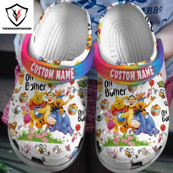 Personalized Oh Bother Winnie The Pooh Crocs