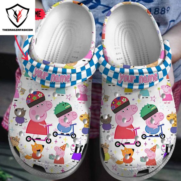 Personalized Peppa Pig Crocs Shoes