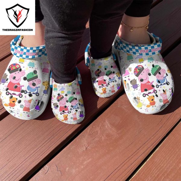 Personalized Peppa Pig Crocs Shoes