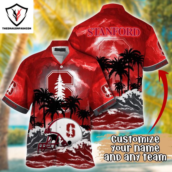 Personalized Stanford Cardinal Summer Hawaiian Shirt