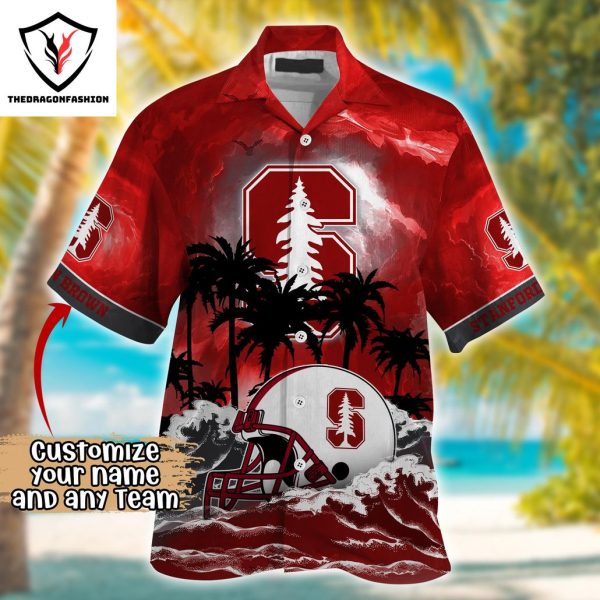 Personalized Stanford Cardinal Summer Hawaiian Shirt