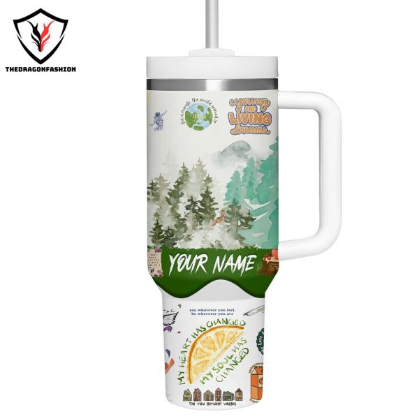 Personalized Stick Season Noah Kahan Tumbler With Handle And Straw