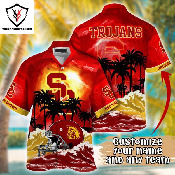 Personalized USC Trojans Summer Hawaiian Shirt