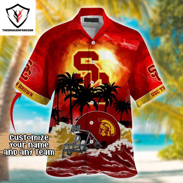 Personalized USC Trojans Summer Hawaiian Shirt