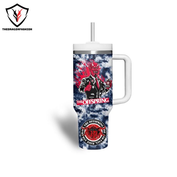 Punk Rock Festival – The Offspring Tumbler With Handle And Straw