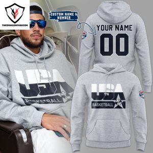 Personalized 2024 USA Basketball Olympic Games Paris Hoodie