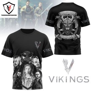 Vikings – Son Of Odin Valhalla 3D T-Shirt