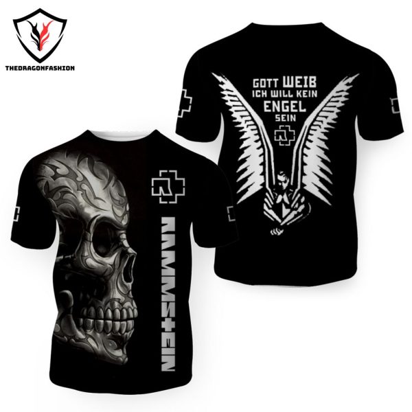 Rammstein – Gott Weib Ich Will Kein Engel Sein 3D T-Shirt