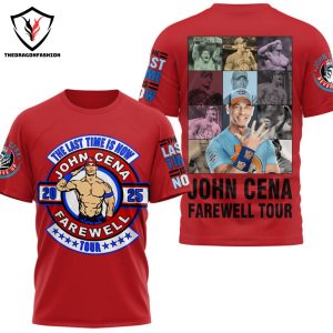 John Cena The Last Time Signature 3D T-Shirt