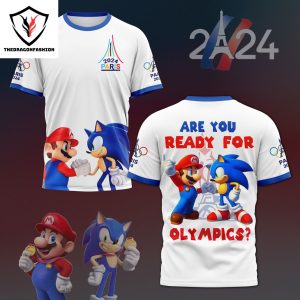 Team USA Paris Olympics 2024 3D T-Shirt