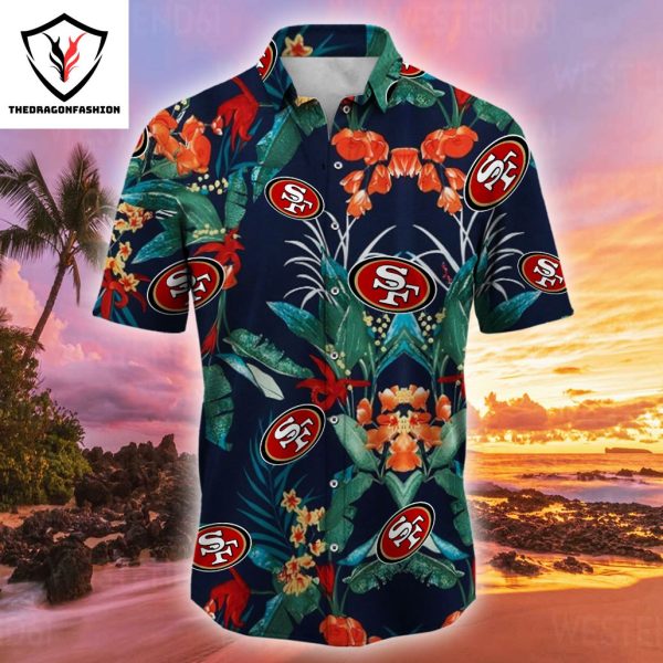 San Francisco 49ers Flower Tropical Summer Hawaiian Shirt