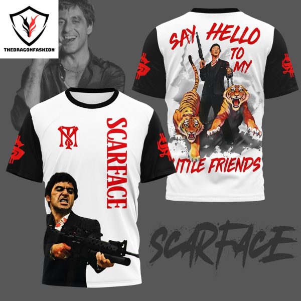 Scarface – Say Hello To My Little Friends 3D T-Shirt