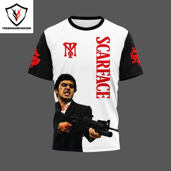 Scarface – Say Hello To My Little Friends 3D T-Shirt