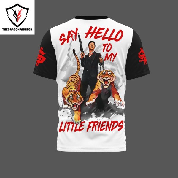 Scarface – Say Hello To My Little Friends 3D T-Shirt