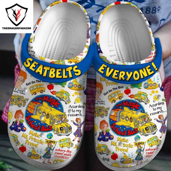 Seatbelts Everyone Magic School Bus Crocs