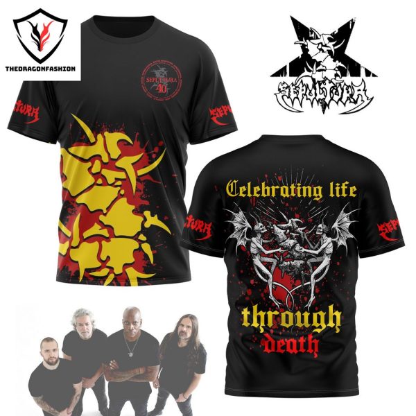 Sepultura – Celebrating Life Through Death 3D T-Shirt