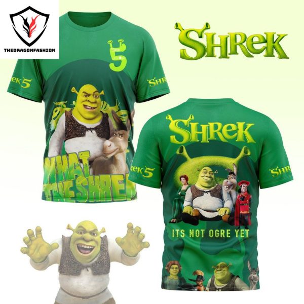 Shrek – Its Not Ogre Yet 3D T-Shirt