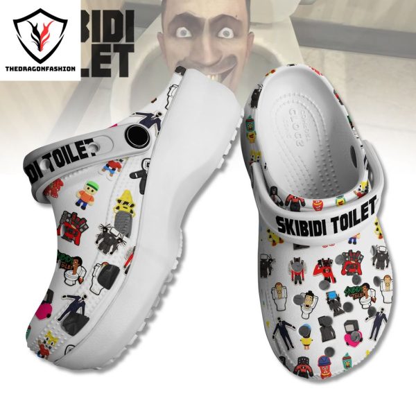 Skibidi Toilet Crocs Shoes