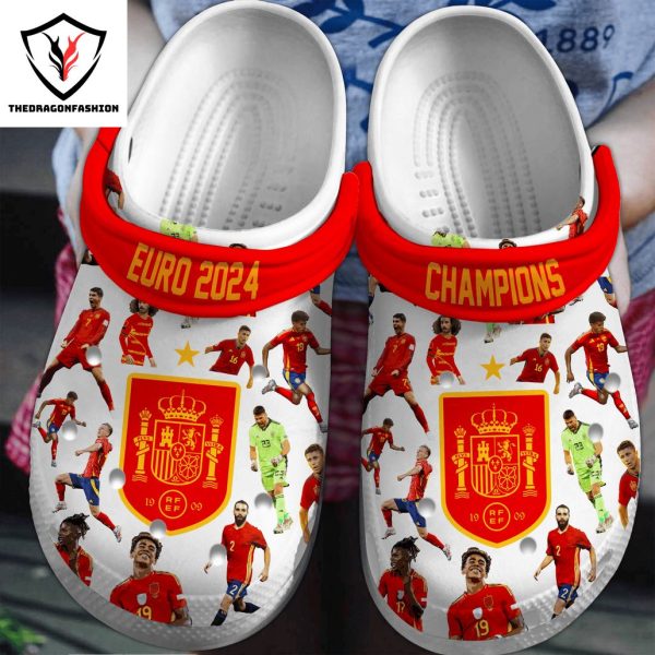 Spain Euro 2024 Champions Crocs