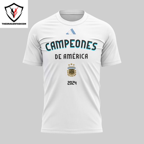 Special COPA AMERICA WINNER Argentina Football 3D T-Shirt