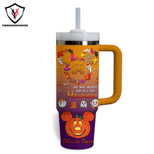 Happy Halloween 2024 Spooky Tumbler With Handle And Straw