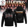 Stade Toulousain Champions Double 2024 Hoodie – Red