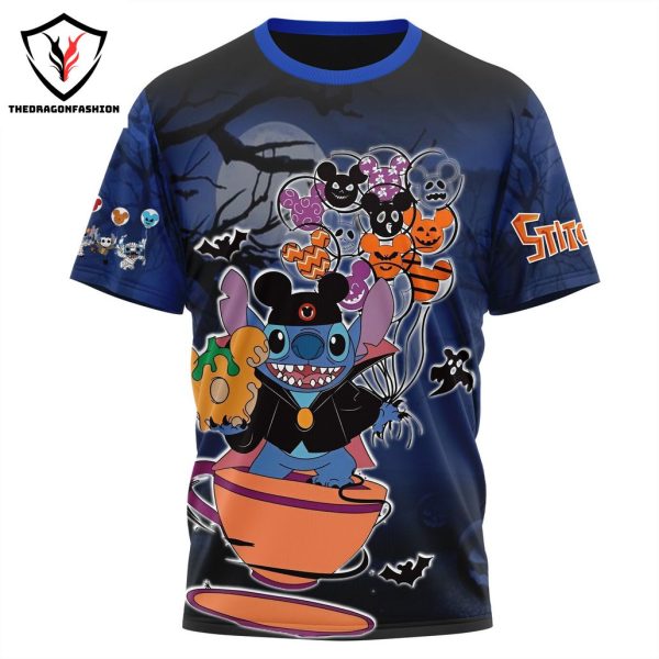 Stitch Halloween Mischief A Head 3D T-Shirt