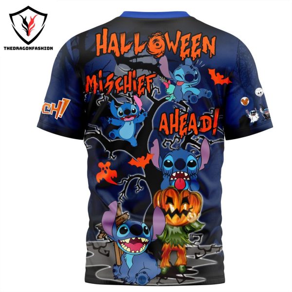 Stitch Halloween Mischief A Head 3D T-Shirt