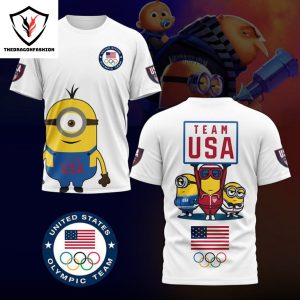 USA Win The Gold Olympics Paris 2024 3D T-Shirt