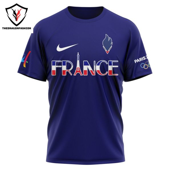 Team France Olympic Games 2024 3D T-Shirt