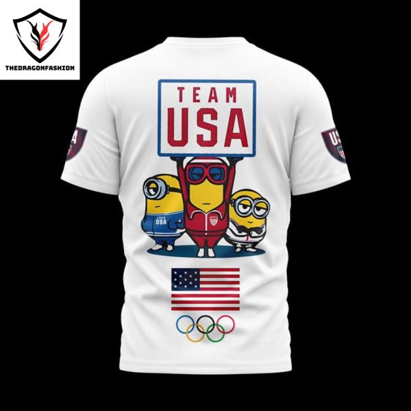 Team USA Olympic 2024 Design 3D T-Shirt