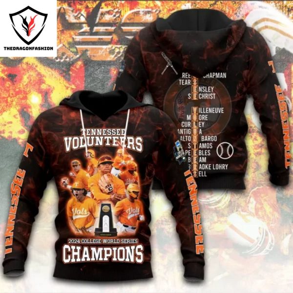 Tennessee Volunteers 2024 College World Series Champions Hoodie