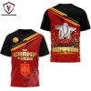 Personalized Spain Euro 2024 Champions 3D T-Shirt