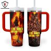 Billy Joel The Amazing Piano Man Live On Stage Tumbler With Handle And Straw