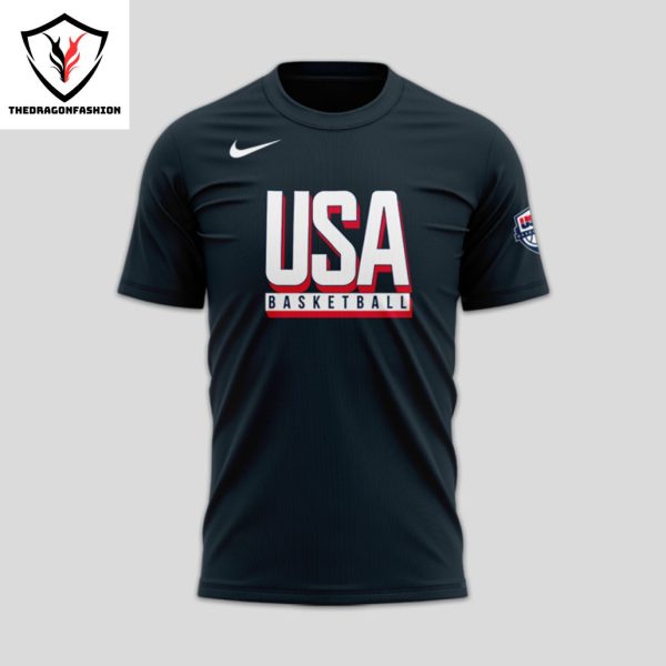 USA Basketball Olympic Games Paris 3D T-Shirt