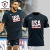 Usa Basketball Special Edition 2024 3D T-Shirt – White