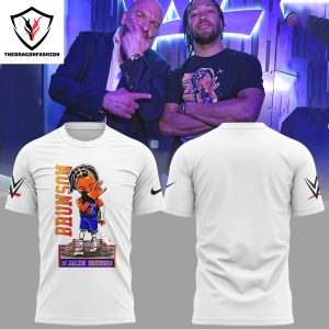 WWE Jalen Brunson 11 New York Knicks Design 3D T-Shirt