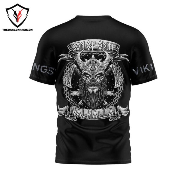 Vikings – Son Of Odin Valhalla 3D T-Shirt