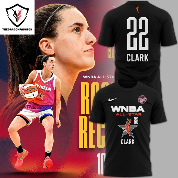 WNBA Indiana Fever Caitlin Clark Team All Star Design 3D T-Shirt