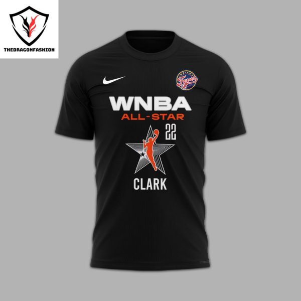 WNBA Indiana Fever Caitlin Clark Team All Star Design 3D T-Shirt