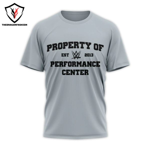 WWE NXT Property Of Performance Center 3D T-Shirt