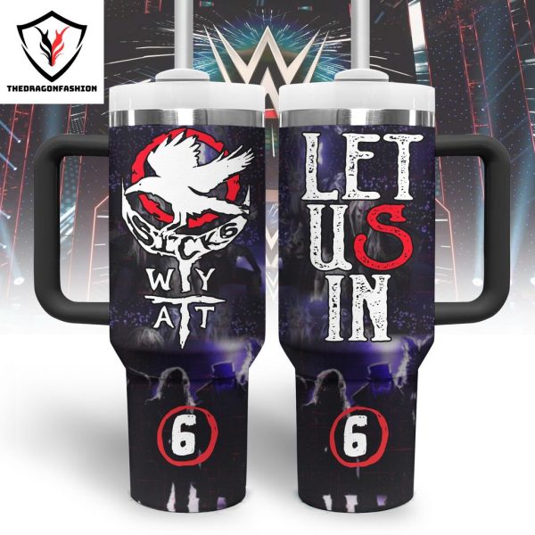 WWE Wyatt Sicks Let Us In Tumbler With Handle And Straw